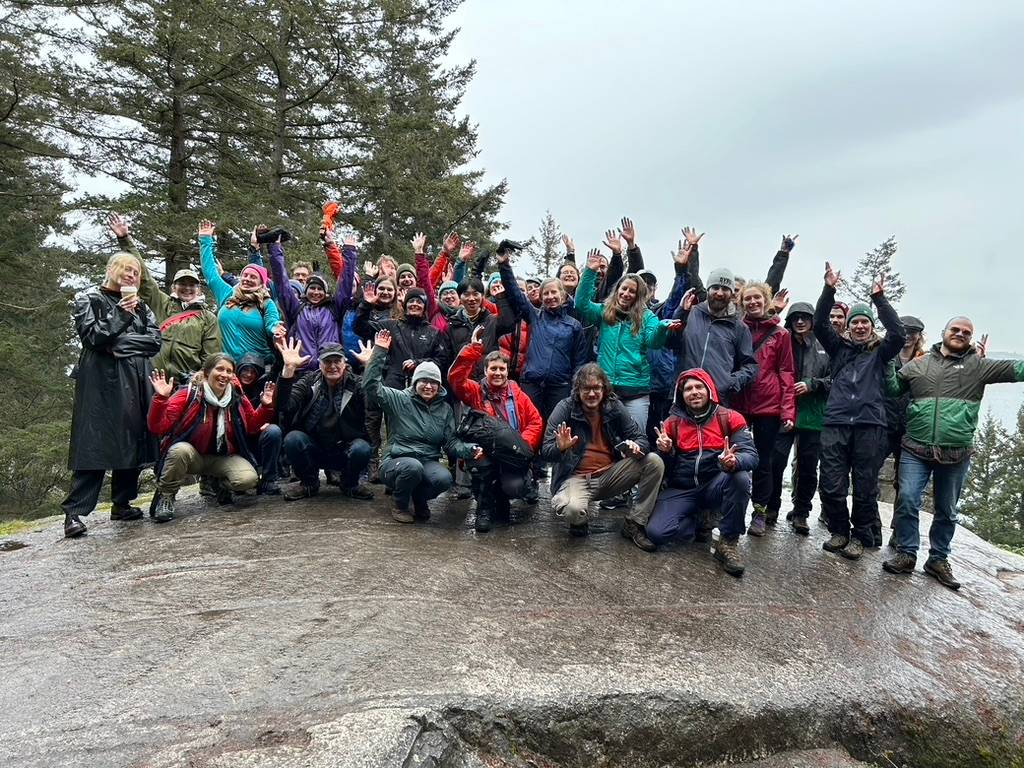 group before trail silly picture